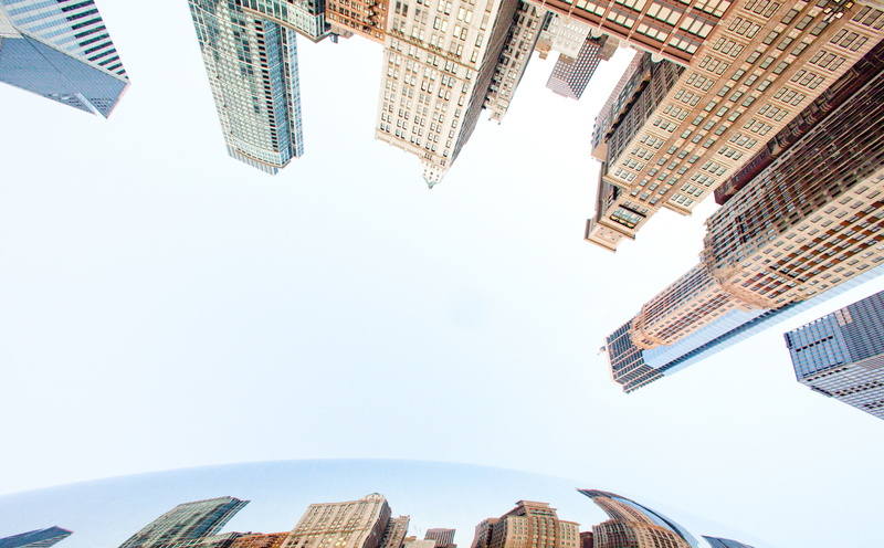 day, tower, building exterior, Illinois, rise, high, office, financial district, built structure, architecture, baby, no people, directly below, residential district
