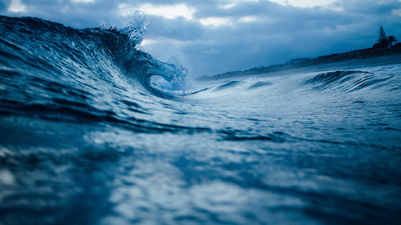 no people, blue, underwater, New Zealand, nature, sky, the ocean, sport, wave, water, Tim Marshall, 5K, day, sea, environment, beauty in nature, motion