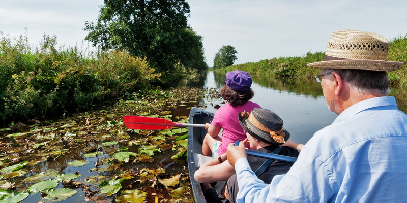family, grandfather, positive emotion, outdoors, females, 5K, paddle, sitting, water sports, grandmother, boot, day, women, leisure, holiday, canoeist
