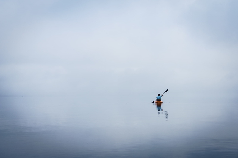 Canoeist, 1080P, Canoes, water