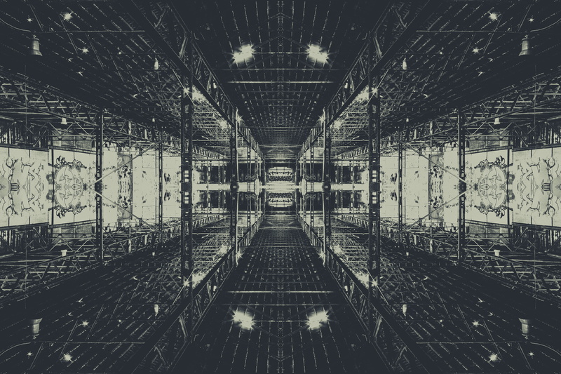 germany, no people, built structure, yellow, mirrored, rust, faded, transportation, 5K, absence, ceiling, illuminated, diminishing perspective, empty