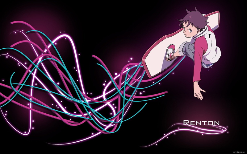 1080P, anime, boys, eureka, renton, thurston