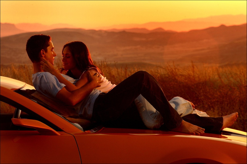 adult, positive emotion, romance, young adult, transportation, Movie, women, emotion, Megan Fox, sitting, two people, Sci Fi, men, mode of transportation