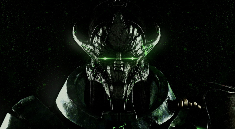 retro styled, spectre, studio shot, history, single object, dark, animated, reflection, no people, indoors, character, sitting, 1080P, night, green, front view