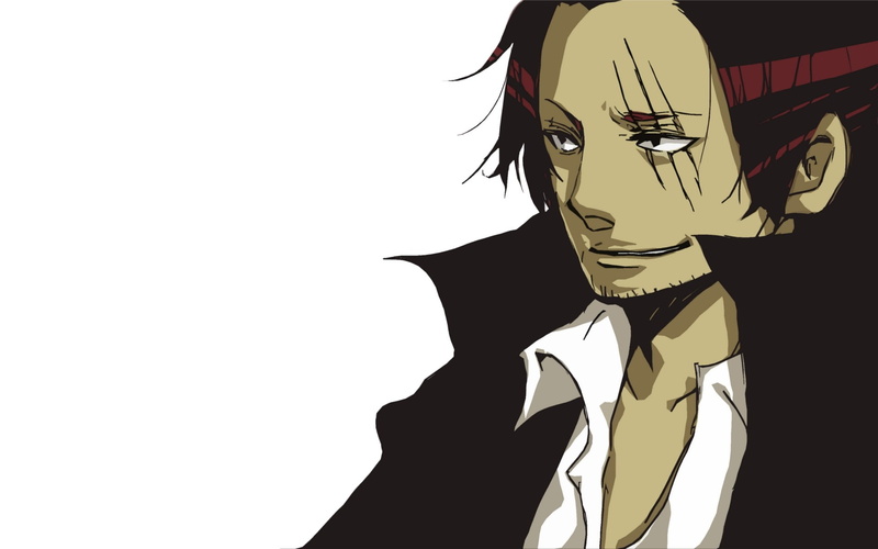 boys, background, anime, piece, simple, 1080P, shanks