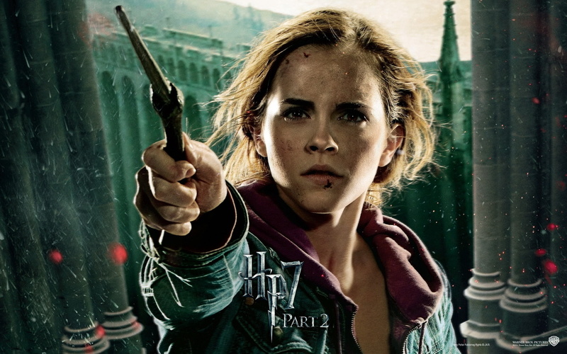 potter, poster, harry potter 7, harry, emma, watson, 1080P, scene