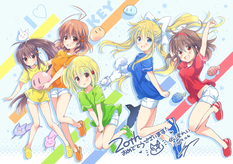 Nagisa Furukawa, 1080P, Dango (Clannad), Clannad, Crossover, Anime, Kanon, Air (Anime)