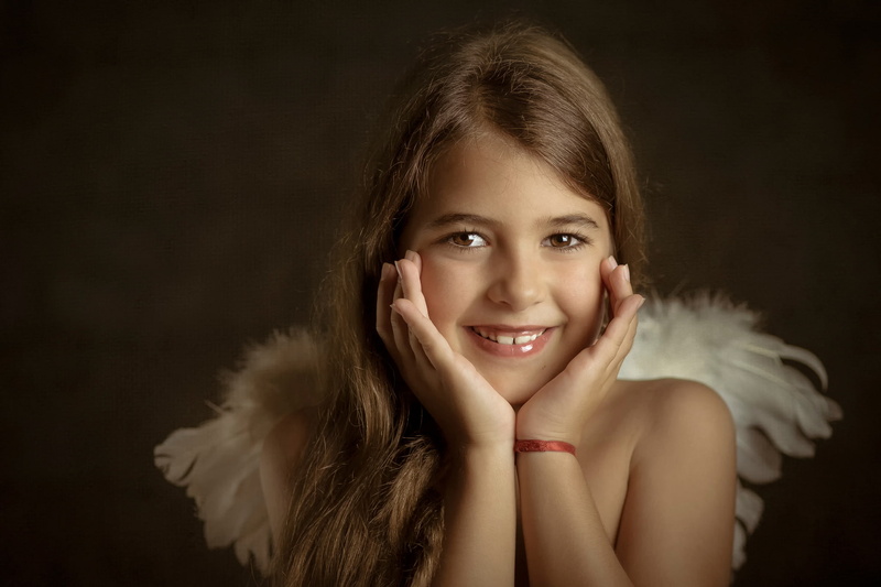 portrait, Little Angels, girl, 1080P, Inaira