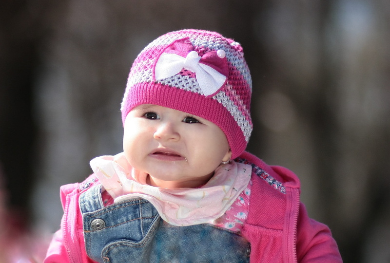 headshot, baby, front view, scarf, hat, childhood, little, knit hat, innocence, portrait, happy, angel, outdoors, babyhood, toddler, clothing, cute, winter