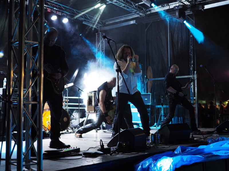 band, sing, performance, guitar, lighting equipment, rock, night, stage - performance space, concert, metal, music, musician, music festival, real people