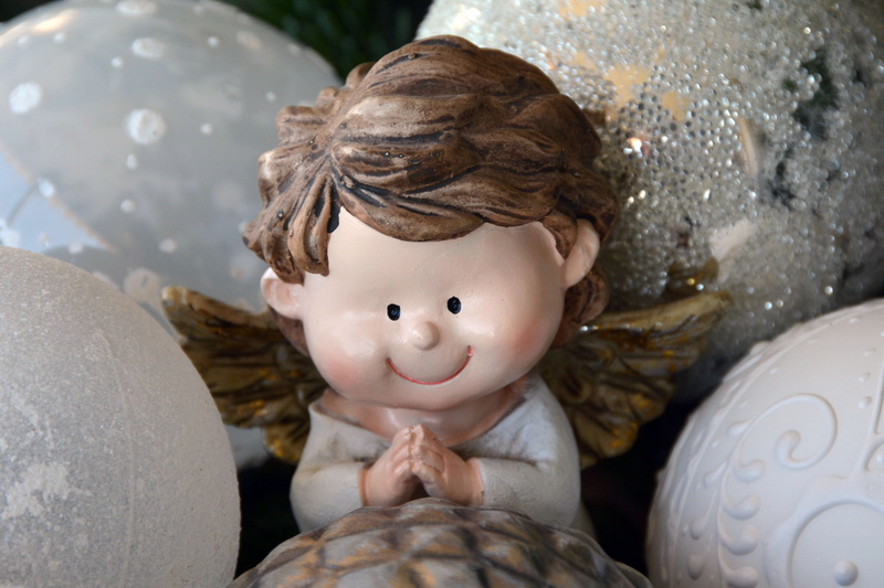baby, christmas decoration, christmas, faith, christmas angel, outdoors, greeting card, pine cones, angel, christmas ornament, satisfied, representation