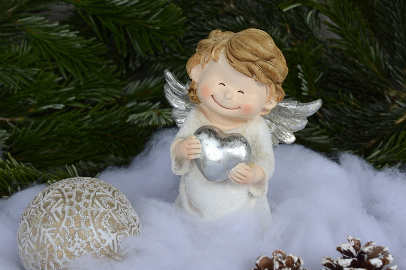 celebration, no people, pine cones, figurine, Christmas, angel, female likeness, art and craft, christmas card, season, snow, christmas images, christmas angel