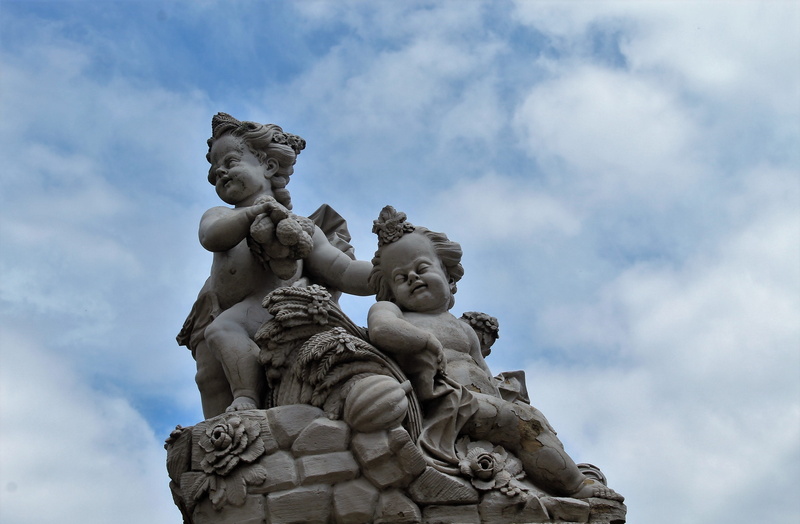 human representation, architecture, representation, outdoors, religion, memorial, dom, bavaria, no people, stone figure, hope, angel, sky messenger, craft
