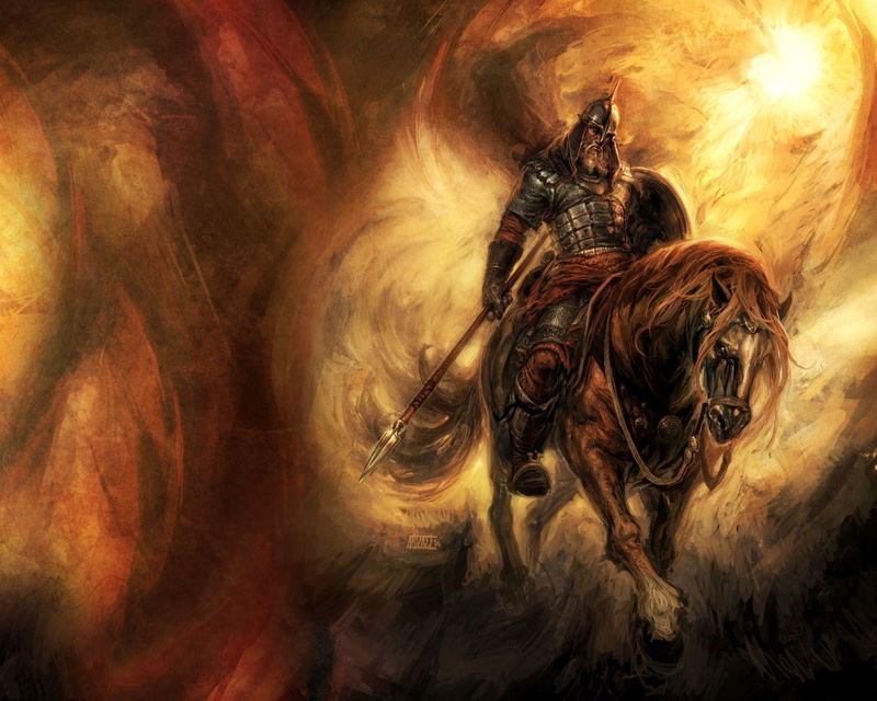 hair, photographic Effects, flame, fire - Natural Phenomenon, burning, weapon, hero, riding, pattern, history, art and craft, surreal, decoration, dark