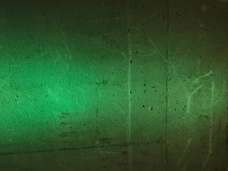 wall - building feature, green color, 2K, night, dirt, urban, concrete, stained, full frame, no people, backgrounds, built structure, toronto, indoors
