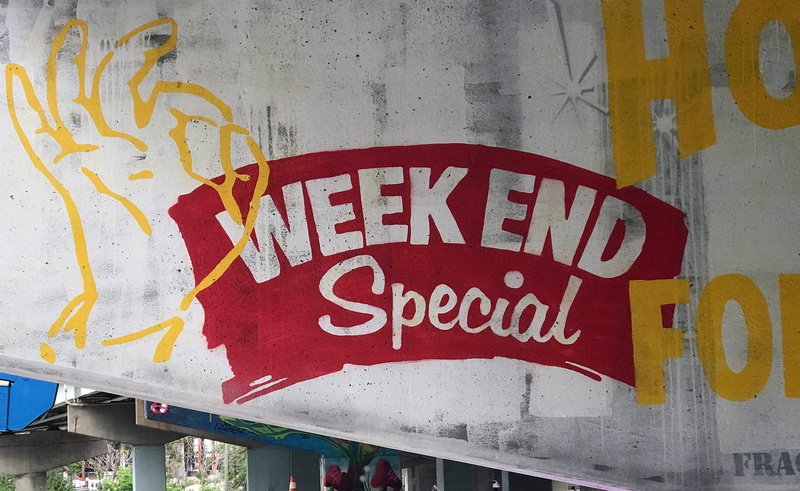 capital letter, urban, western script, no people, built structure, weekend special, message, creativity, underpass park, toronto, day, communication, city
