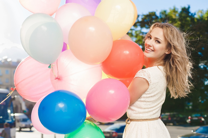 street, widescreen, child, sleeved, adult, top, balls, celebration, women, portrait, trees, beautiful woman, cheerful, party - Social Event