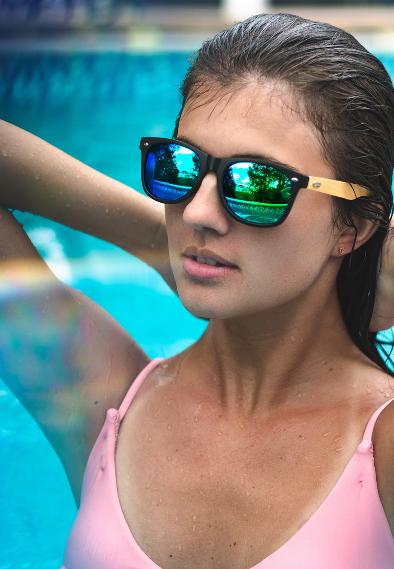 headshot, lake, front view, girl, sunglasses, july, beautiful woman, real people, summer, glasses, lifestyles, massachusetts, one person, 5K, model, women