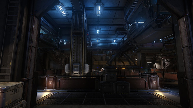 architecture, CryEngine, lighting equipment, 4K, old, video games, Star Citizen, illuminated, flooring, Futuristic, First person Shooter, indoors, science fiction