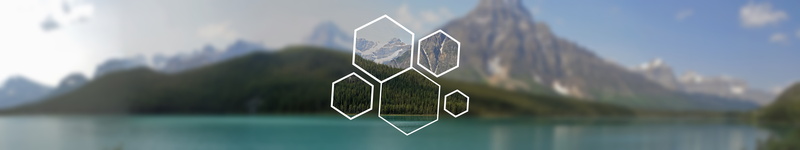 focus on foreground, waterfront, design, no people, blurred, photo, mountain, landscape, close-up, hexagon, tranquility, fragility, panoramic, day, beauty in nature