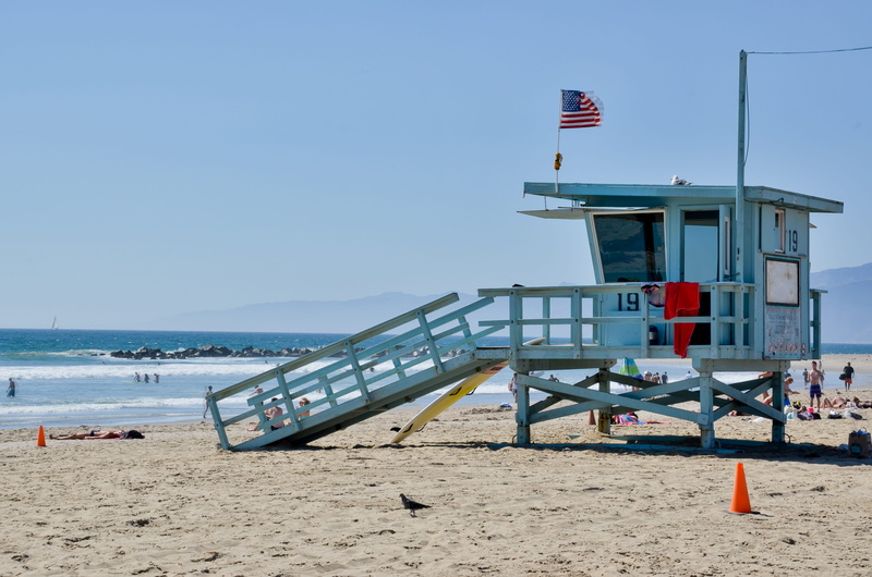 california, nature, sand, america, land, outdoors, hut, water, united states, venice beach, beach, day, security, pacific coast, built structure, water rescue