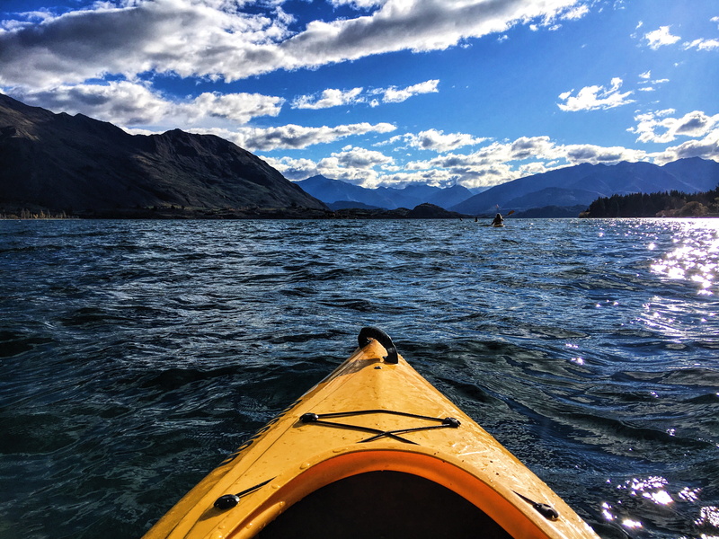 mode of transportation, water, tranquility, new zealand, transportation, mountain, no people, scenics - nature, wanaka, beauty in nature, 4K, mountain range