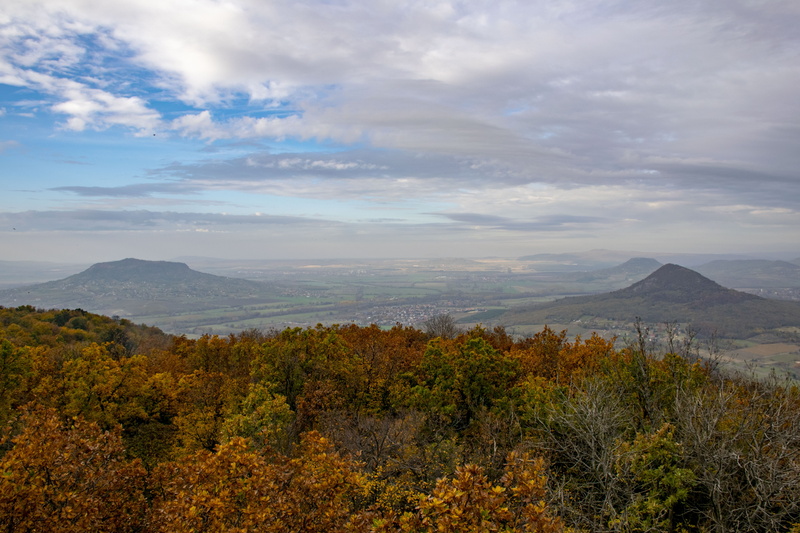badacsony, rest, nature, sky, landscape, environment, tranquility, trees, tourism, tranquil scene, tree, 5K, mountain peak, cloud - sky, outdoors, vista