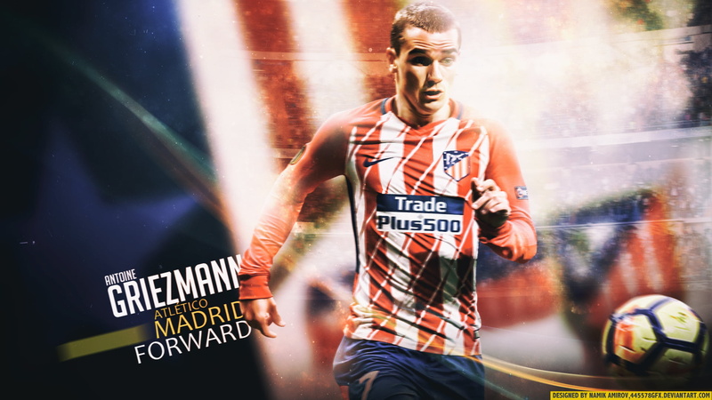 French, 1080P, Atlético Madrid, Soccer, Antoine Griezmann