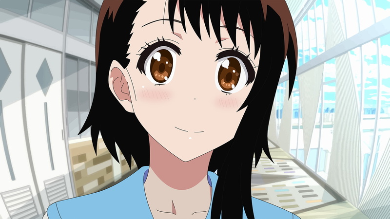 one person, architecture, Onodera Kosaki, 1080P, lifestyles, Nisekoi, indoors, young adult, transparent, day, front view, human representation, close-up