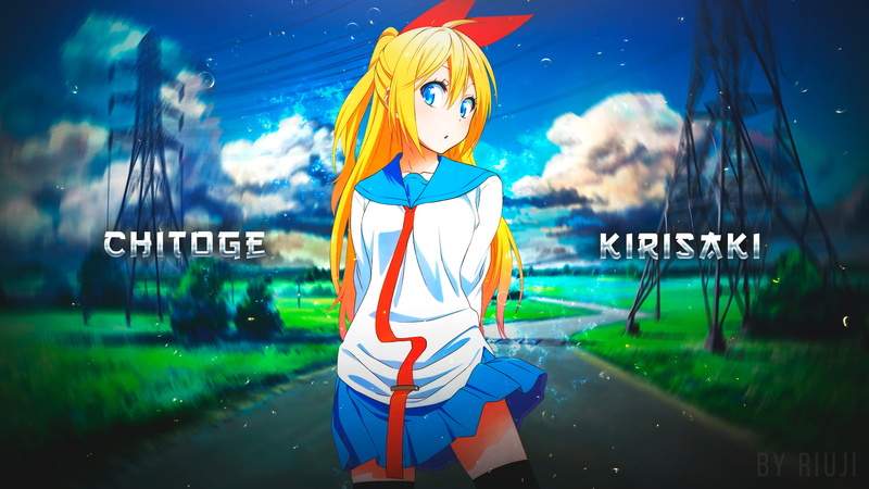 anime, anime girls, Nisekoi, 1080P, Kirisaki Chitoge