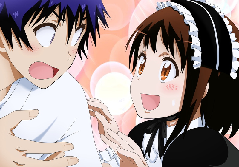 1080P, Nisekoi, representation, art and craft, disguise, adult, indoors, Raku Ichijō, one person, Anime, creativity, Kosaki Onodera, close-up, still life