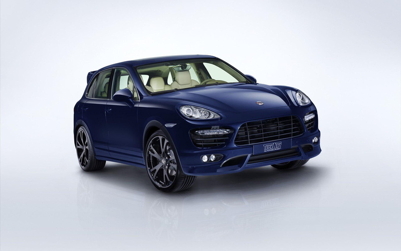 hatchback, door, cayenne, porsche, cars, 1920x1200, 1080P, blue, techart, porsche cayenne