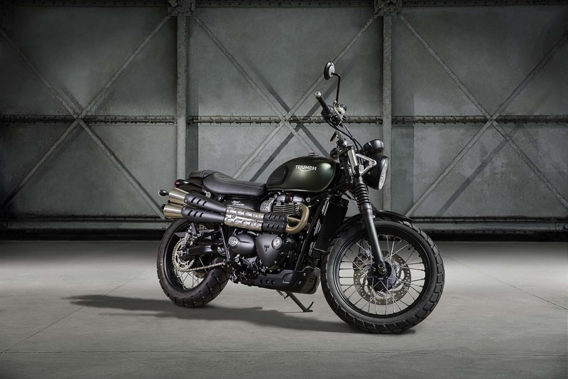 Triumph Street Scrambler, 1080P, 2017, HD