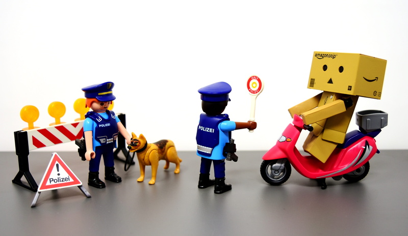figures, fun, boys, helmet, police, 5K, traffic control, representation, offspring, studio shot, danbo, headwear, motor vehicle, males, transportation