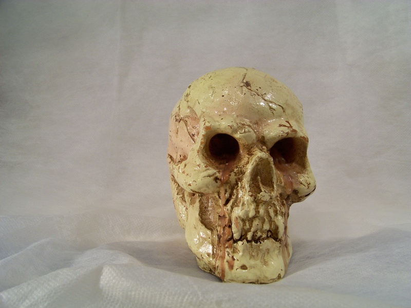 spooky, fear, body part, single object, skull and crossbones, human skull, still life, burn, bone, indoors, 2K, wick, decorative items, horror, skull