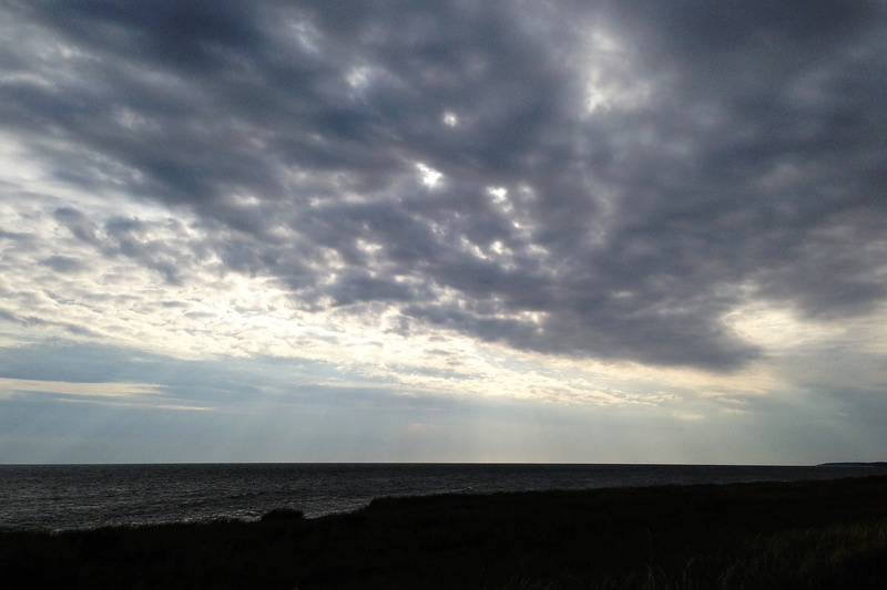 denemarken, no people, tranquil scene, sunset, beauty in nature, dannemare, waves, water, nature, 2K, sea, tranquility, dramatic sky, storm, cloud - sky