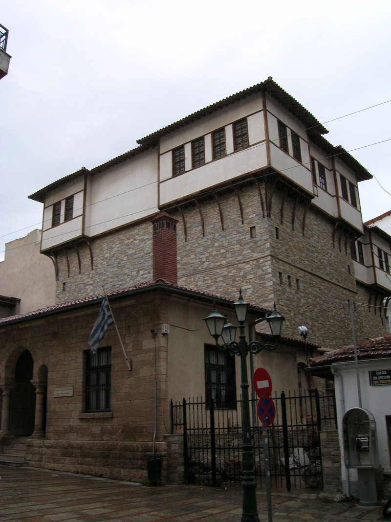 roof, Kozani, old, Historical–Folklore and Natural History Museum of Kozani, 2K, built structure, historical, natural history, house, city, museum, entrance