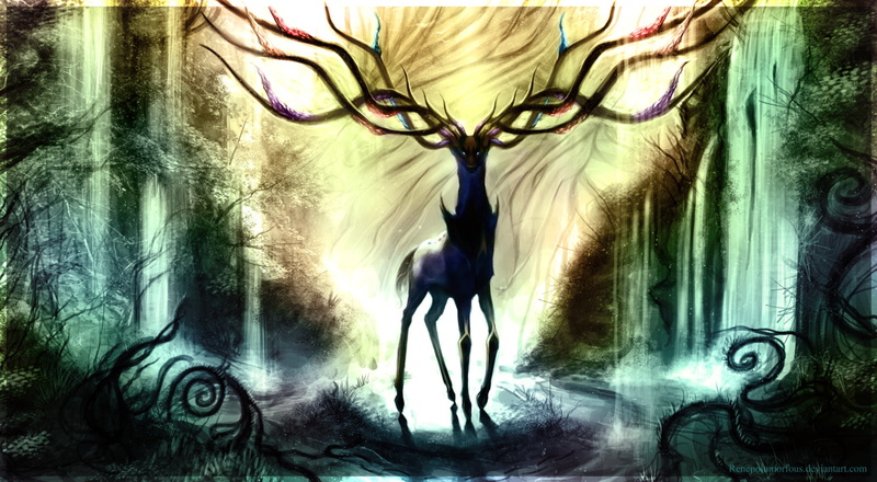 animal, day, art and craft, architecture, animal themes, wall, Xerneas (Pokémon), digital composite, animal wildlife, representation, wall - building feature
