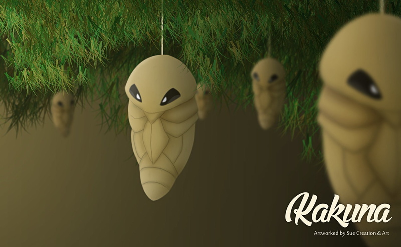 1080P, Pokémon, Kakuna (Pokémon), Anime