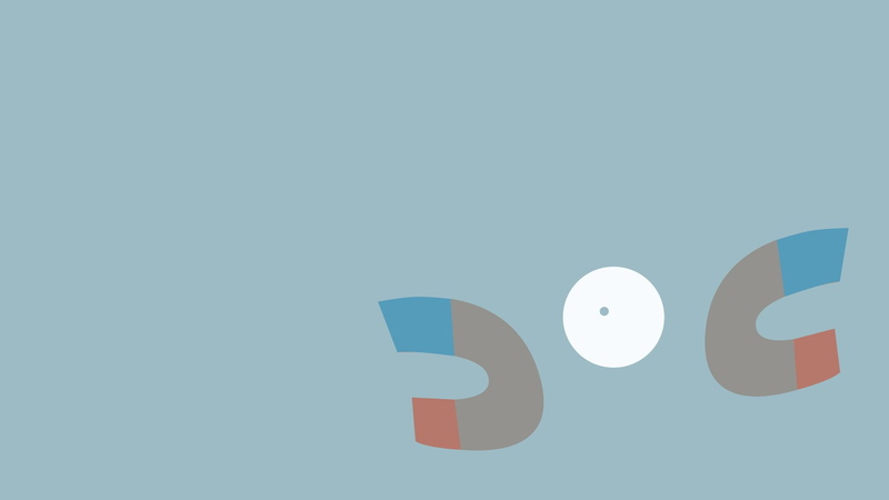 Magnemite (Pokémon), Minimalist, Pokémon, 1080P