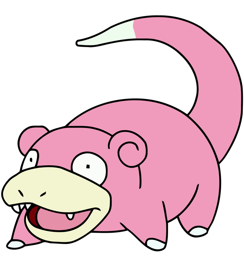 slowpoke, 8K, pokemon