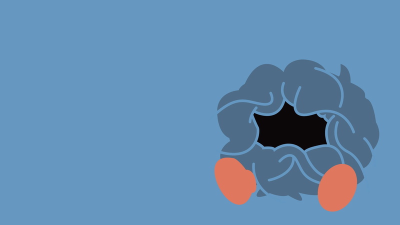 Minimalist, Tangela (Pokémon), 1080P, Pokémon