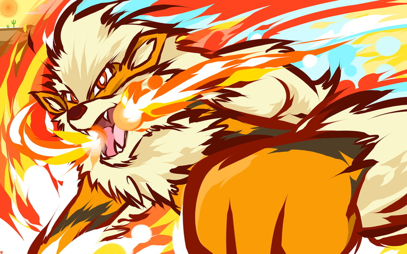 Arcanine, ishmam, 720P, Pokémon