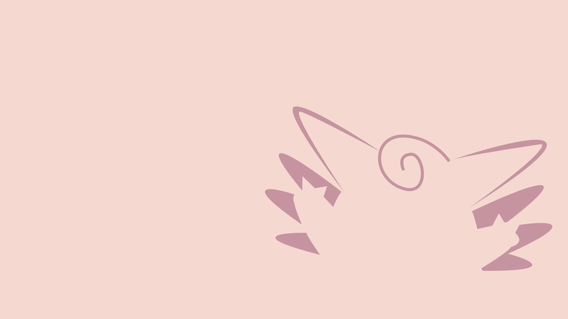 Pokémon, Clefable (Pokémon), Minimalist, 1080P