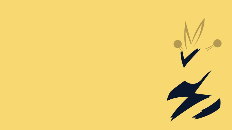 Electabuzz (Pokémon), 1080P, Pokémon, Minimalist