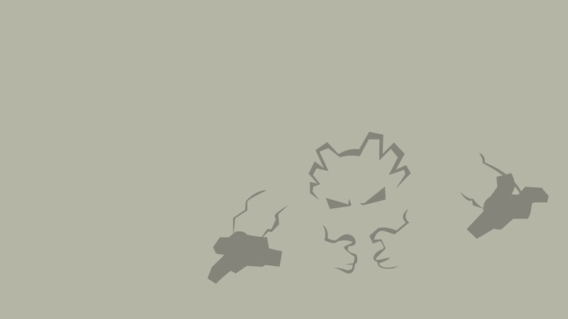 Pokémon, 1080P, Graveler (Pokémon), Minimalist