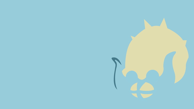 Omastar (Pokémon), 1080P, Pokémon, Minimalist