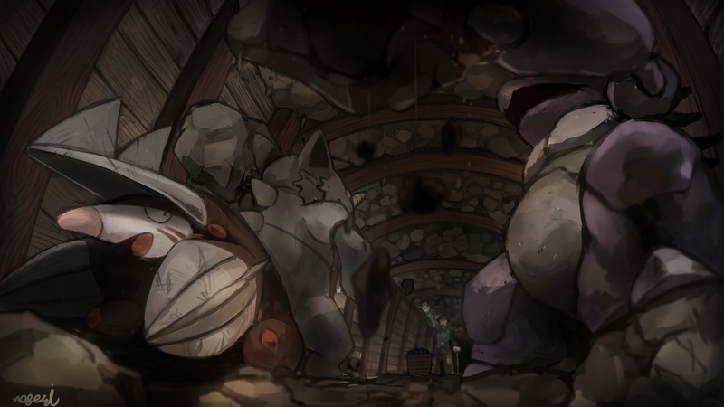 1080P, Pokémon, Excadrill (Pokémon), Rhydon (Pokemon)