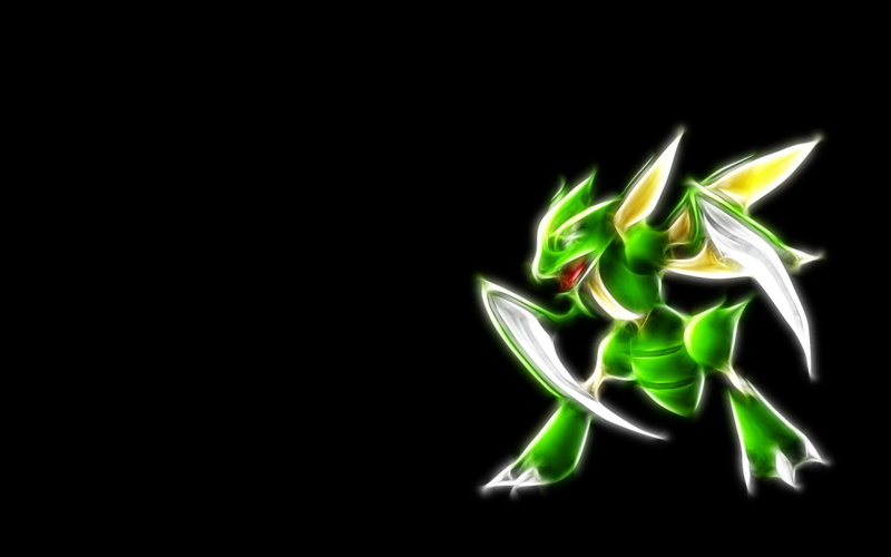 multi Colored, abstract, green Color, Glow, red, nature, night, pattern, backgrounds, design, isolated, yellow, Pokémon, Scyther (Pokémon), black Color