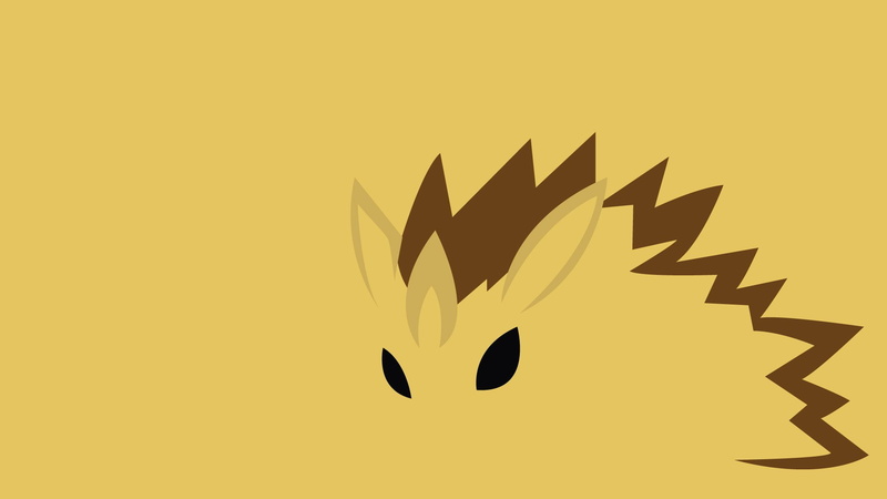 Ground Pokémon, 1080P, Sandslash (Pokémon), Pokémon, Minimalist